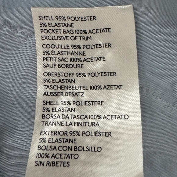 Maeve Metallic Satin Parachute Trousers, Size 6 - Picture 12 of 12